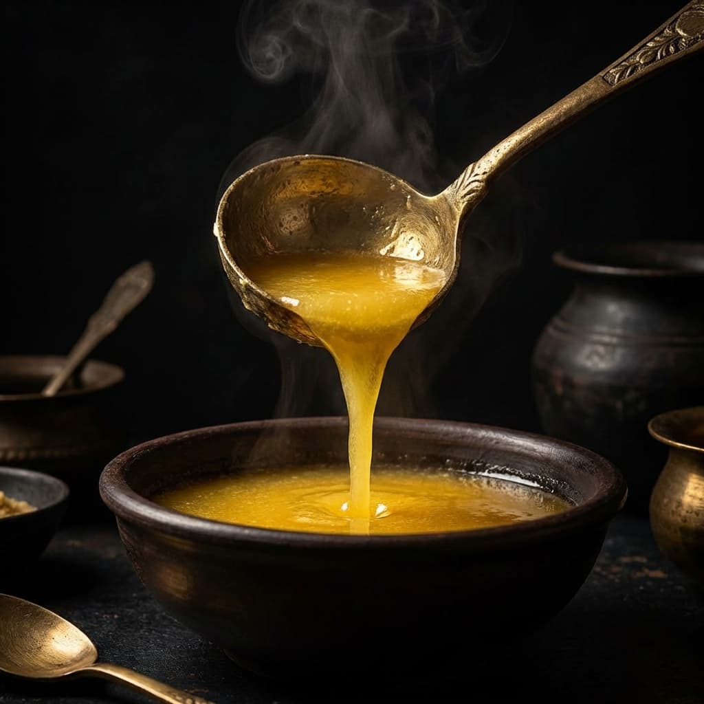 Ghee Pouring